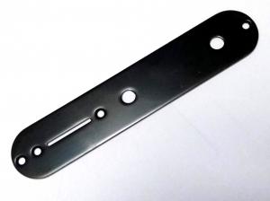 BLACK TELECASTER SWITCH PLATE FENDER SQUIER STYLE BARE CONTROL PANEL